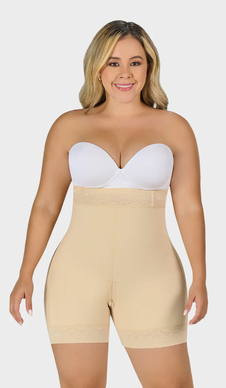 M&D SXA0327 Short Corto Con Talle Extra Alto